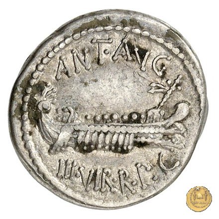 544/31 - denario LEG. XVI (legionis sextae decimae) 32-31 BC (Itinerante con M. Antonius)