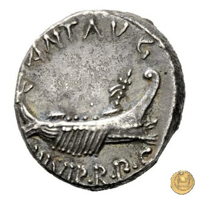 544/32 - denario LEG. XVII (legionis septimae decimae) 32-31 BC (Itinerante con M. Antonius)