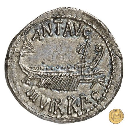 544/32 - denario LEG. XVII (legionis septimae decimae) 32-31 BC (Itinerante con M. Antonius)