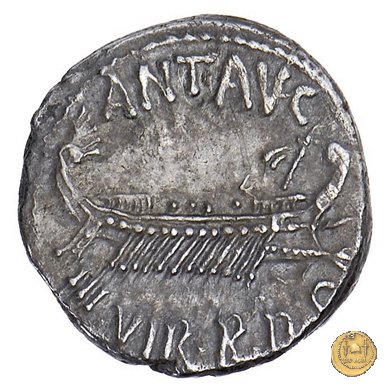 544/35 - denario LEG. XIX (legionis nonae decimae) 32-31 BC (Itinerante con M. Antonius)