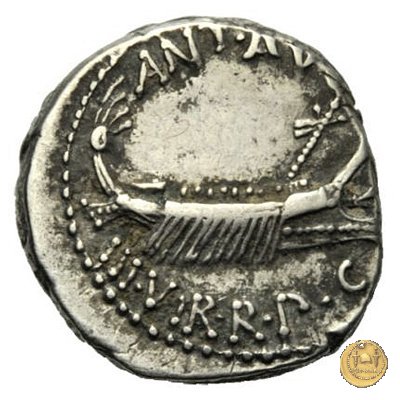 544/39 - denario LEG. XXIII (legionis vigesimae tertiae) 32-31 BC (Itinerante con M. Antonius)