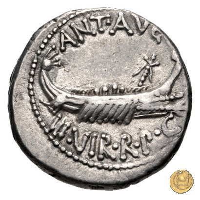 544/39 - denario LEG. XXIII (legionis vigesimae tertiae) 32-31 BC (Itinerante con M. Antonius)