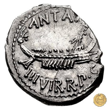 544/39 - denario LEG. XXIII (legionis vigesimae tertiae) 32-31 BC (Itinerante con M. Antonius)