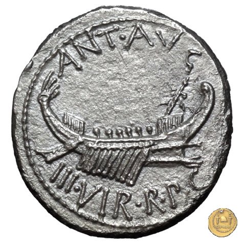 544/39 - denario LEG. XXIII (legionis vigesimae tertiae) 32-31 BC (Itinerante con M. Antonius)