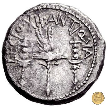 544/9 - denario LEG. XII ANTIQVAE 32-31 BC (Itinerante con M. Antonius)