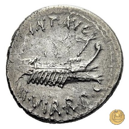 (544) -denario LEG 32-31 BC (Itinerante con M. Antonius)