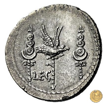 (544) -denario LEG 32-31 BC (Itinerante con M. Antonius)