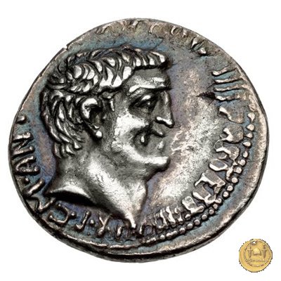 545/1 - denario M. Antonius / D. Turullius 31 BC (Itinerante con M. Antonius)