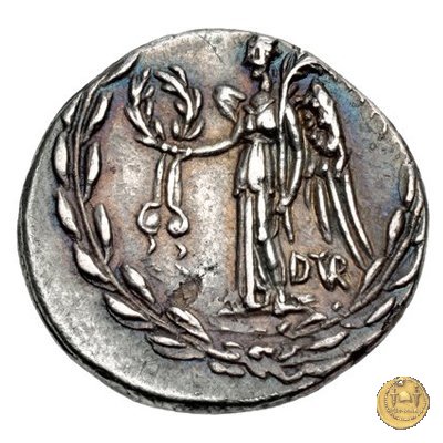 545/1 - denario M. Antonius / D. Turullius 31 a.C. (Itinerante con M. Antonius)