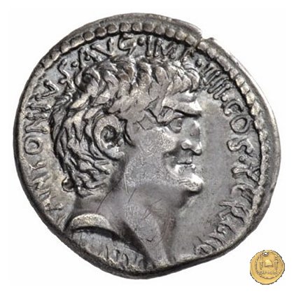 545/2 - denario M. Antonius 31 BC (Itinerante con M. Antonius)