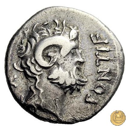 546/4 - denario C. Iulius Caesar Octavianus 31 a.C. (Cirenaica)