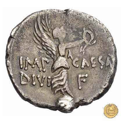 546/4 - denario C. Iulius Caesar Octavianus 31 BC (Cirenaica)