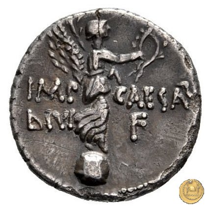 546/4 - denario C. Iulius Caesar Octavianus 31 BC (Cirenaica)