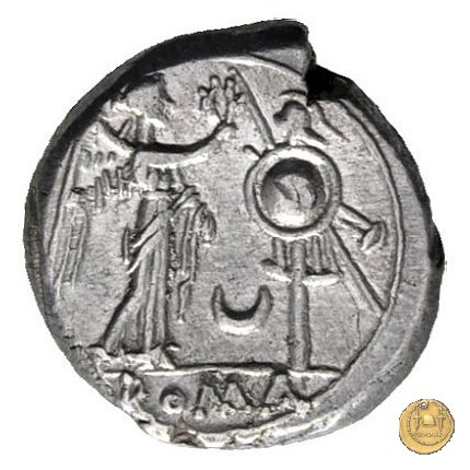 57/1 - crescente (crescent) 207 BC (Roma)