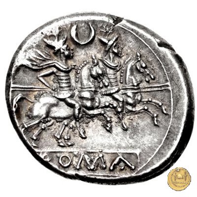 57/2 - crescente (crescent) 207 BC (Roma)