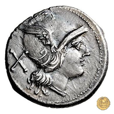 59/1 - apex e martello (apex and hammer) 211-208 BC (Italia Centrale)