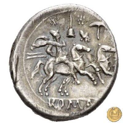 59/1 - apex e martello (apex and hammer) 211-208 BC (Italia Centrale)