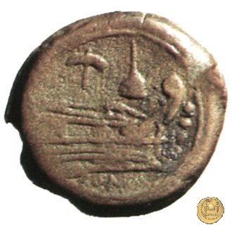 59/4 - triente 211-208 BC (Italia Centrale)