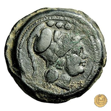 59/4 - triente 211-208 BC (Italia Centrale)