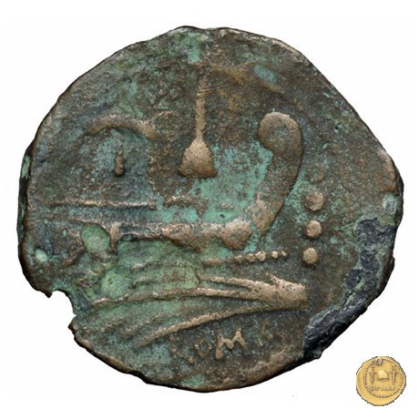 59/4 - triente 211-208 BC (Italia Centrale)