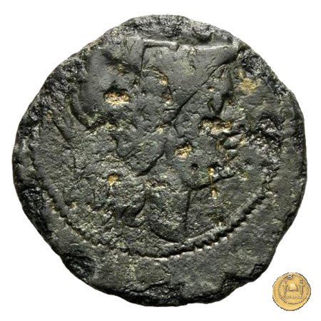 59/4 - triente 211-208 BC (Italia Centrale)