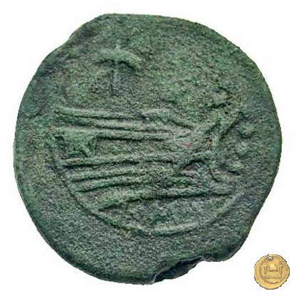 59/4 - triente 211-208 BC (Italia Centrale)