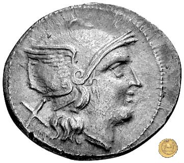 60/1 - caduceo (caduceus) 211-208 BC (Italia Centrale)