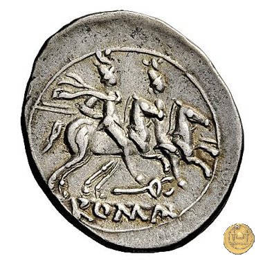 60/1 - caduceo (caduceus) 211-208 BC (Italia Centrale)