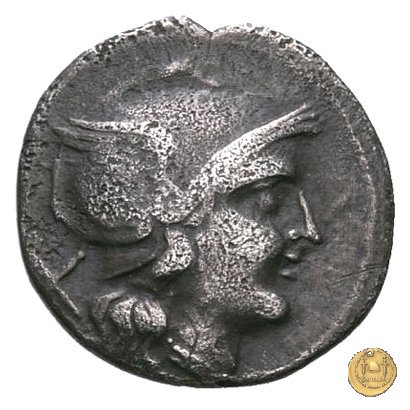 60/1 - caduceo (caduceus) 211-208 BC (Italia Centrale)