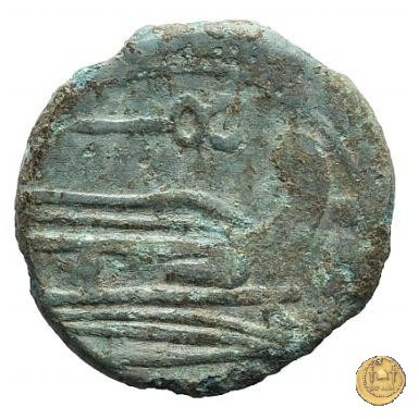 60/4 - triente 211-208 BC (Italia Centrale)