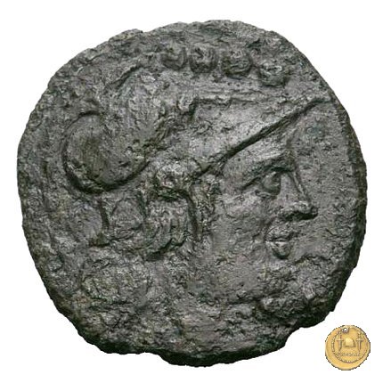 60/4 - triente 211-208 BC (Italia Centrale)