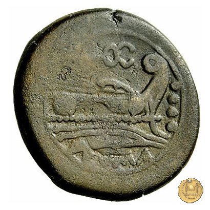 60/4 - triente 211-208 BC (Italia Centrale)