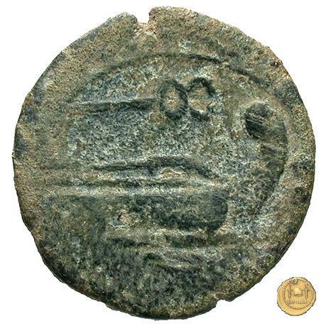 60/4 - triente 211-208 BC (Italia Centrale)