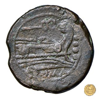 60/4 - triente 211-208 BC (Italia Centrale)