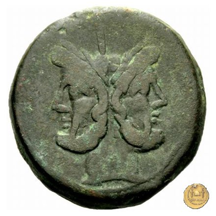 61/2 - asse 211-208 BC (Italia Centrale)