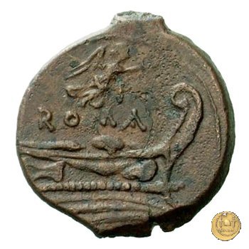 61/4 - triente 211-208 BC (Italia Centrale)