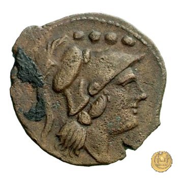 61/4 - triente 211-208 BC (Italia Centrale)