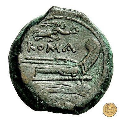 61/4 - triente 211-208 BC (Italia Centrale)