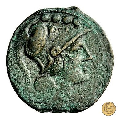 61/4 - triente 211-208 BC (Italia Centrale)