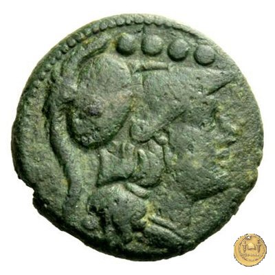 61/4 - triente 211-208 BC (Italia Centrale)