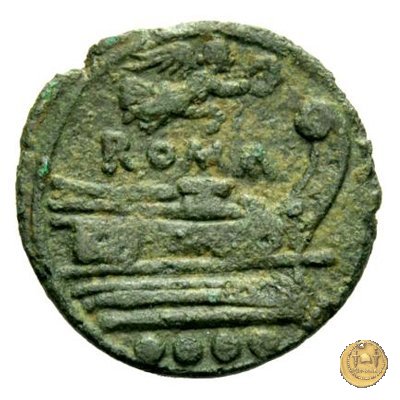 61/4 - triente 211-208 BC (Italia Centrale)