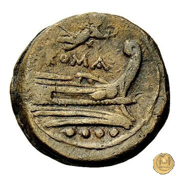 61/4 - triente 211-208 BC (Italia Centrale)