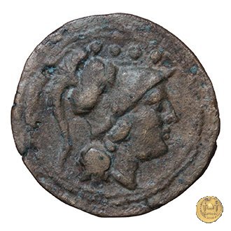 61/4 - triente 211-208 BC (Italia Centrale)