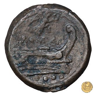 61/4 - triente 211-208 BC (Italia Centrale)