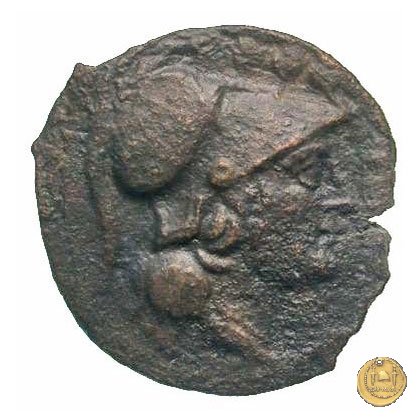 61/4 - triente 211-208 BC (Italia Centrale)