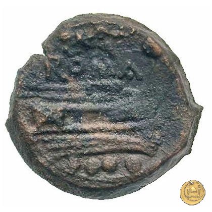 61/4 - triente 211-208 BC (Italia Centrale)