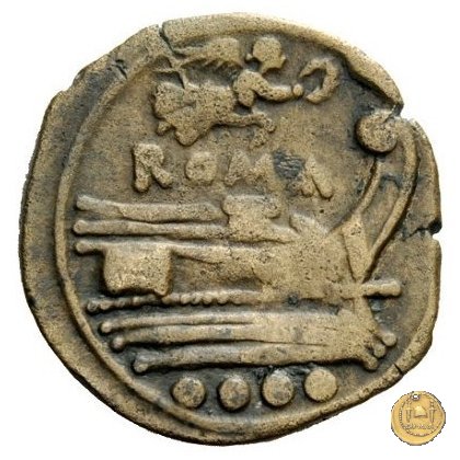 61/4 - triente 211-208 BC (Italia Centrale)