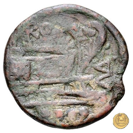 64/4 - triente 210 BC (Sardegna)