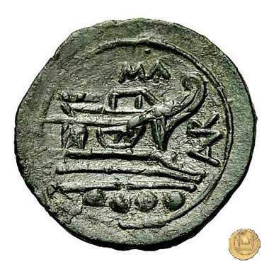 65/4 - triente 209 BC (Sardegna)