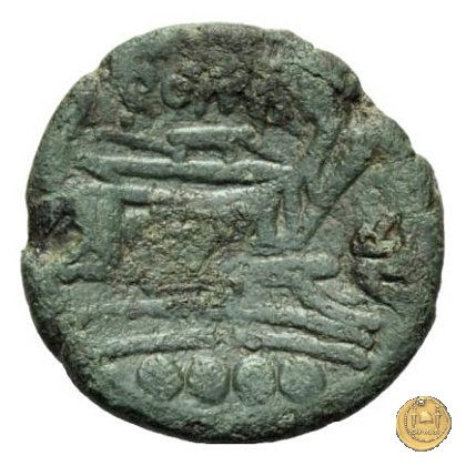 65/4 - triente 209 BC (Sardegna)